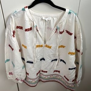 Lou & Grey long sleeve blouse